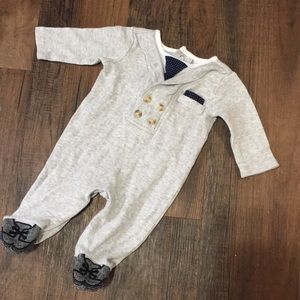 Eddie hill collection (dillards) footed outfit!